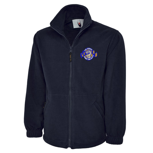 The Rhinos Keep The Faith Embroidered Premium Fleece Jacket