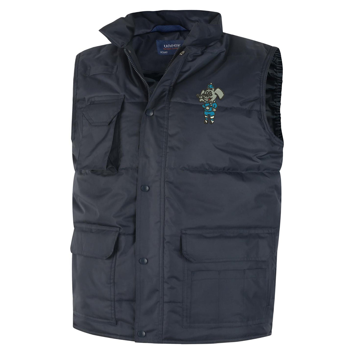 Retro Coventry 1974 Embroidered Super Pro Body Warmer