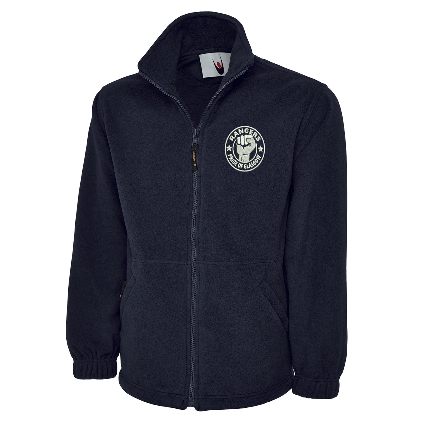 Rangers Pride of Glasgow Embroidered Premium Fleece Jacket