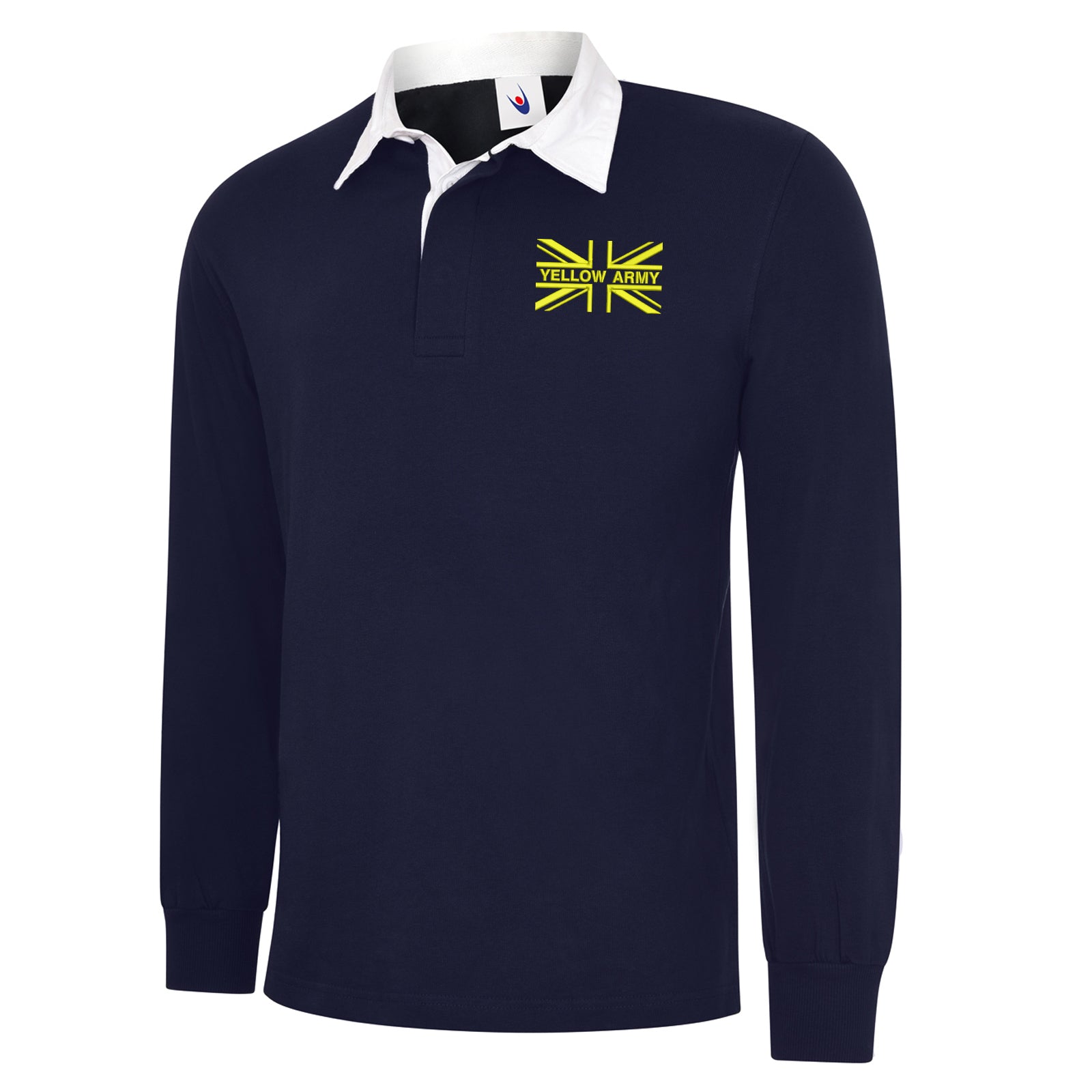 Yellow Army Union Jack Rugby Shirt