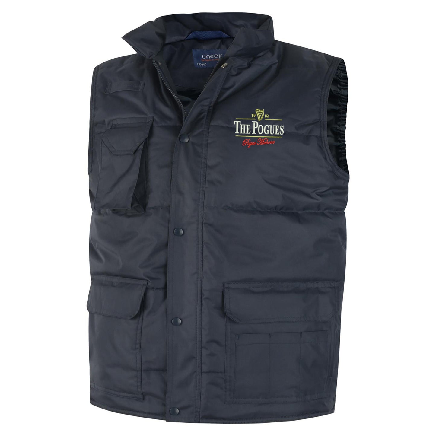 The Pogues Embroidered Super Pro Body Warmer