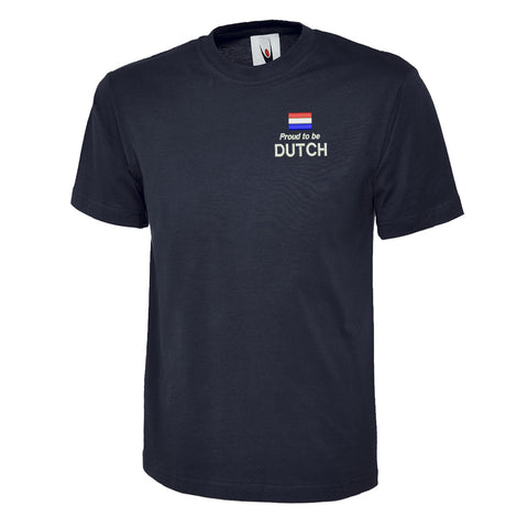 Proud to be Dutch Embroidered Children's T-Shirt
