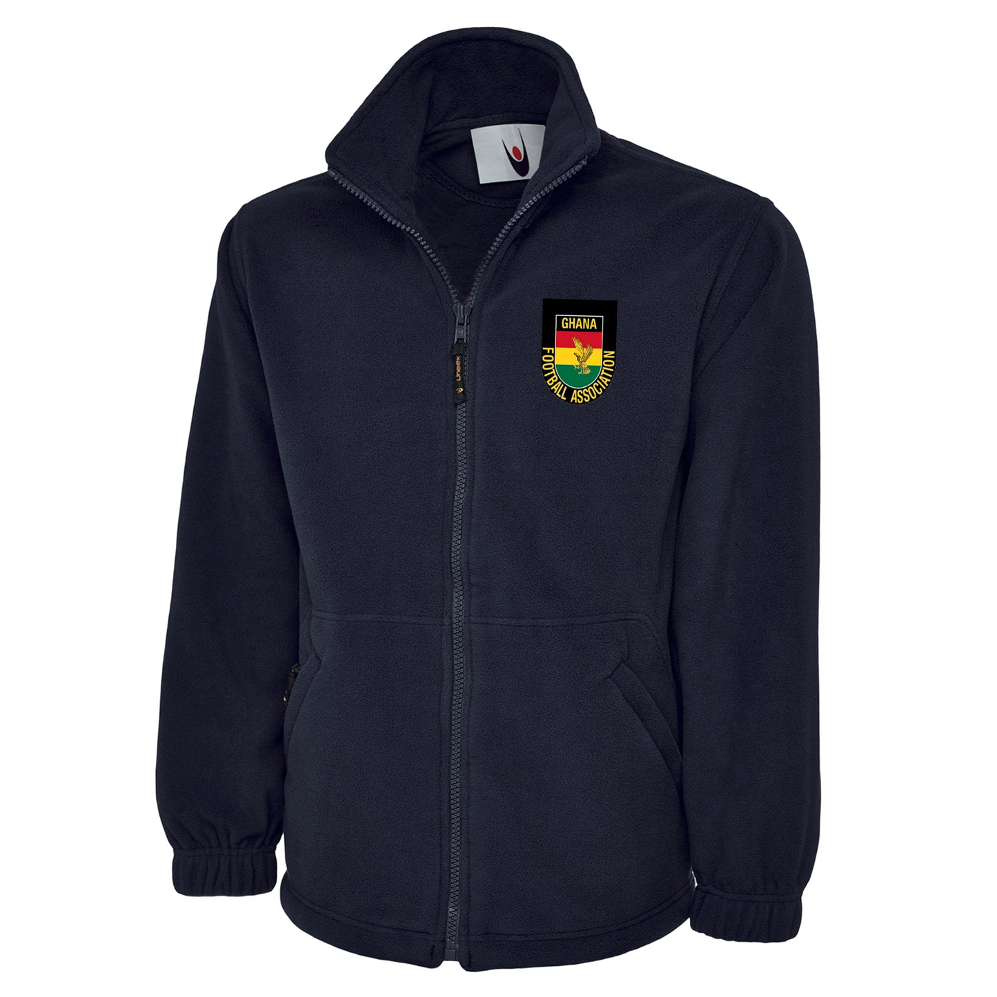 Retro Ghana 1966 Embroidered Premium Fleece Jacket