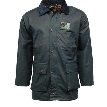 Easter Road EH7 Embroidered Padded Wax Jacket