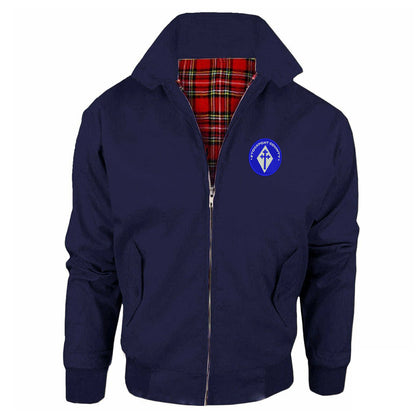 Retro Stockport 1978 Embroidered Classic Harrington Jacket