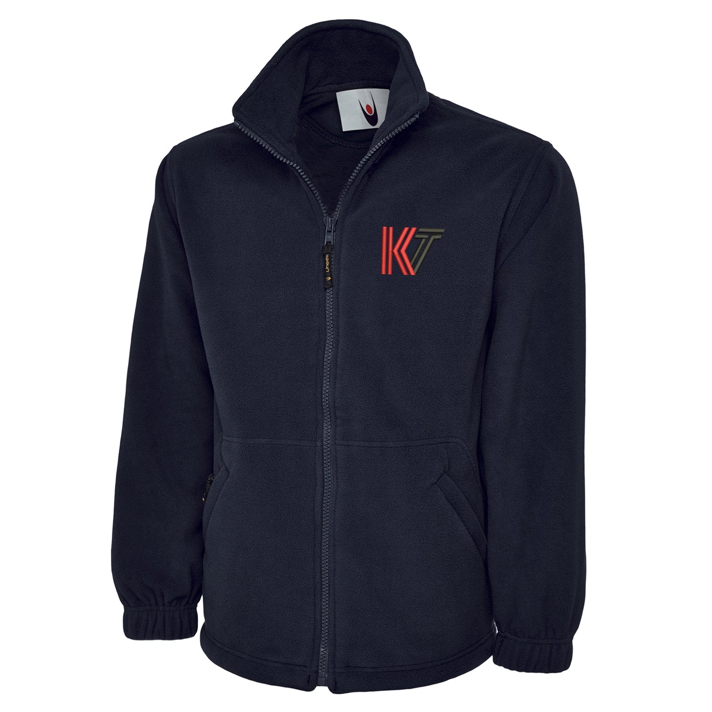 Retro Kettering Town Embroidered Premium Fleece Jacket