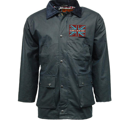 Claret & Blue Army Coloured Union Jack Jacket