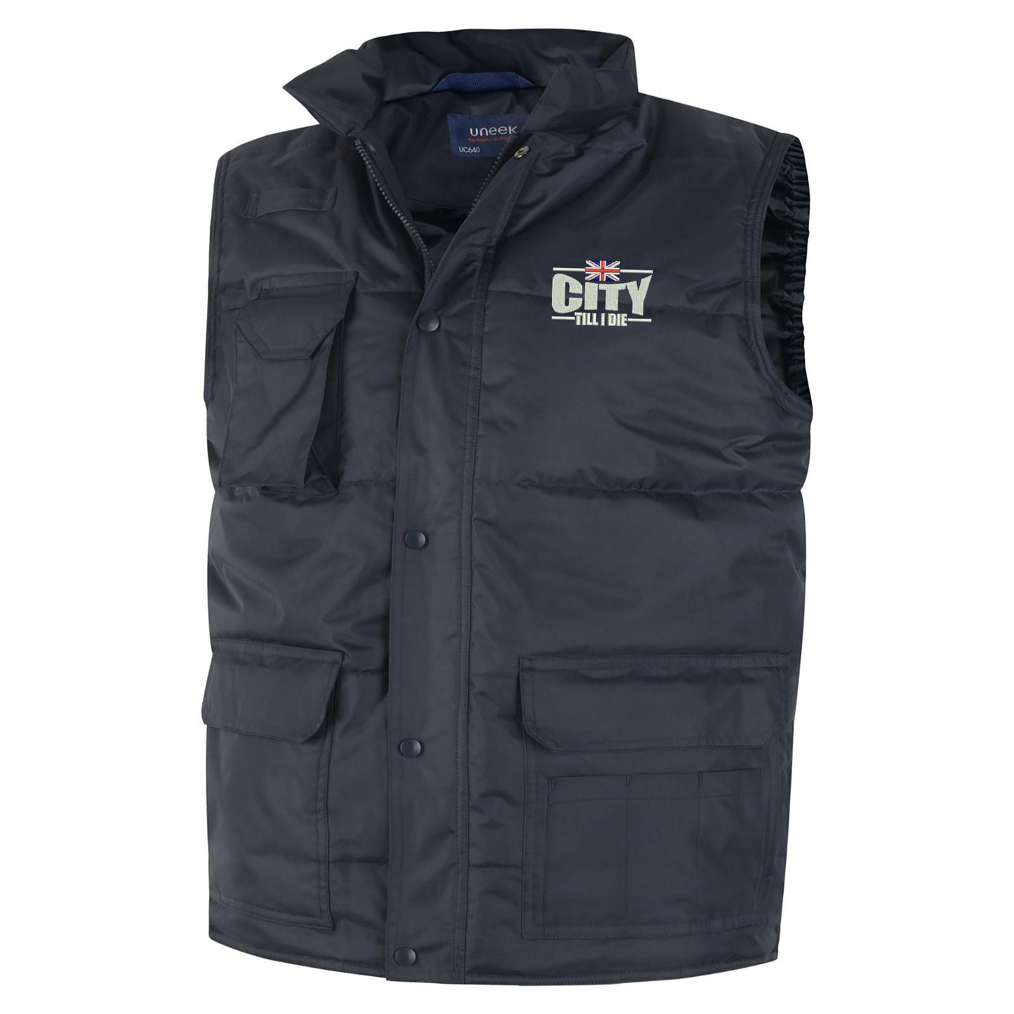 City Till I Die Union Jack Bodywarmer