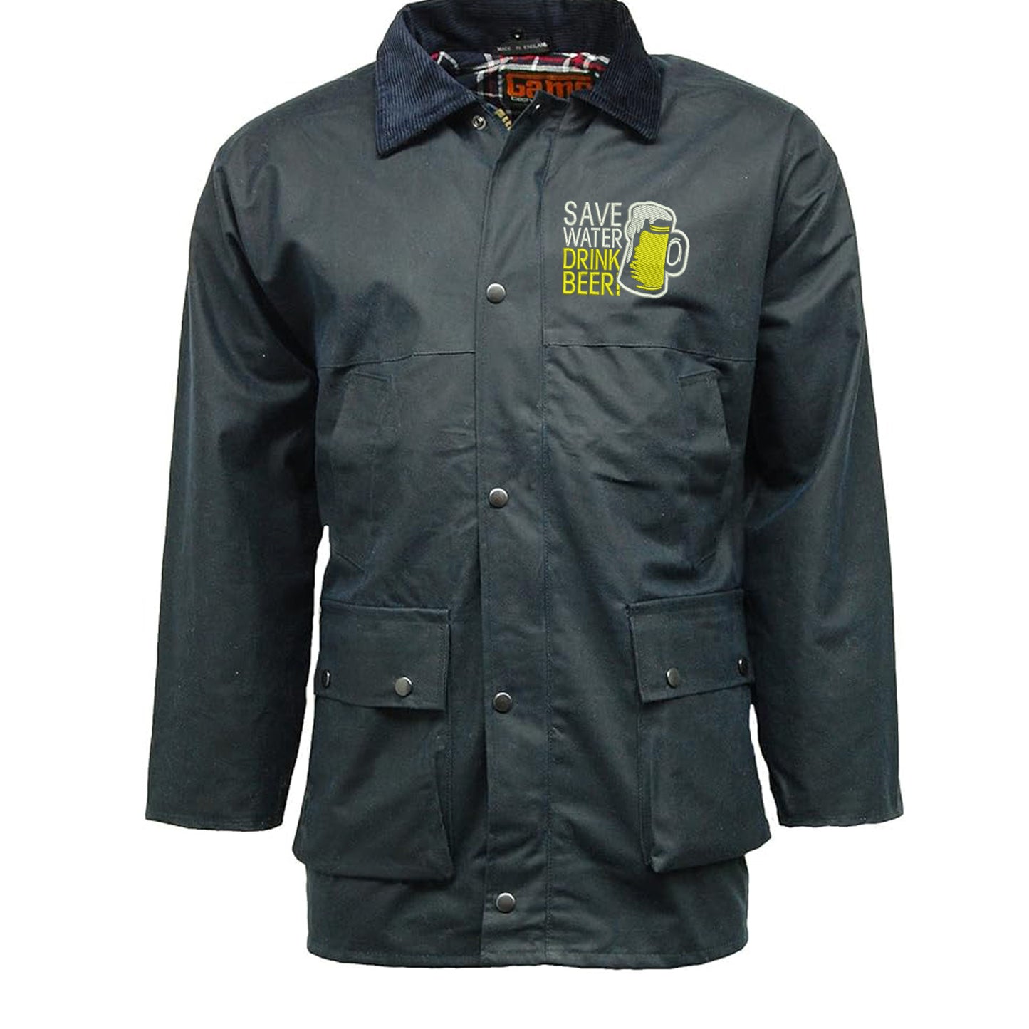 Save Water Drink Beer Jacket