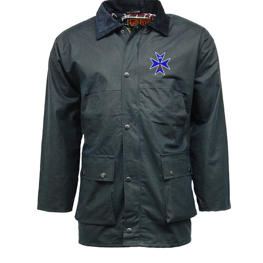 Retro Blackburn 1875 Padded Wax Jacket