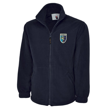 Retro North Town Wanderers Embroidered Premium Fleece Jacket