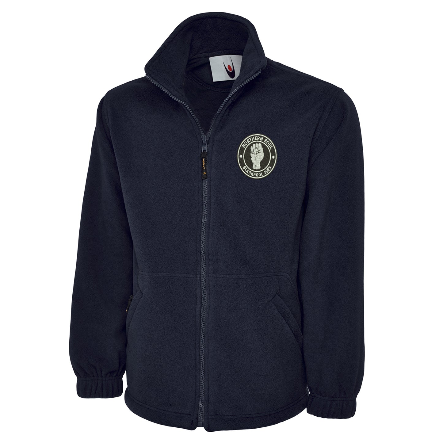 Blackpool Northern Soul 2023 Embroidered Premium Fleece Jacket