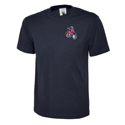 MOD Union Jack Scooter Embroidered Children's T-Shirt