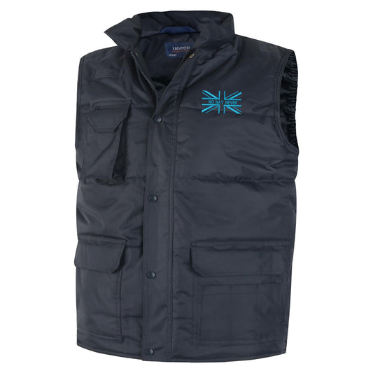 No Nay Never Union Jack Bodywarmer