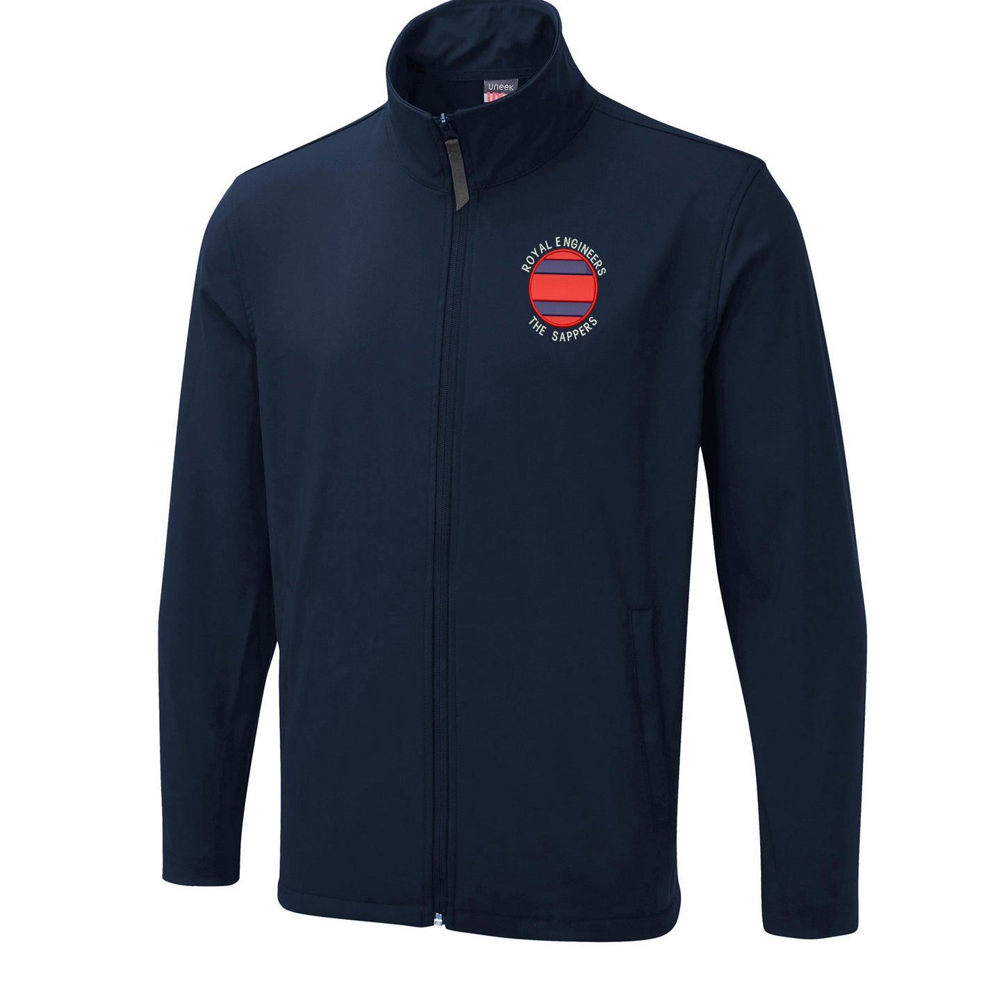 Royal Engineers The Sappers TRF Embroidered Lightweight Soft Shell Jacket