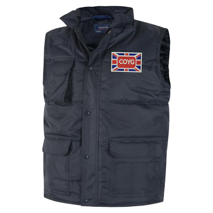 COYG Union Jack Body Warmer