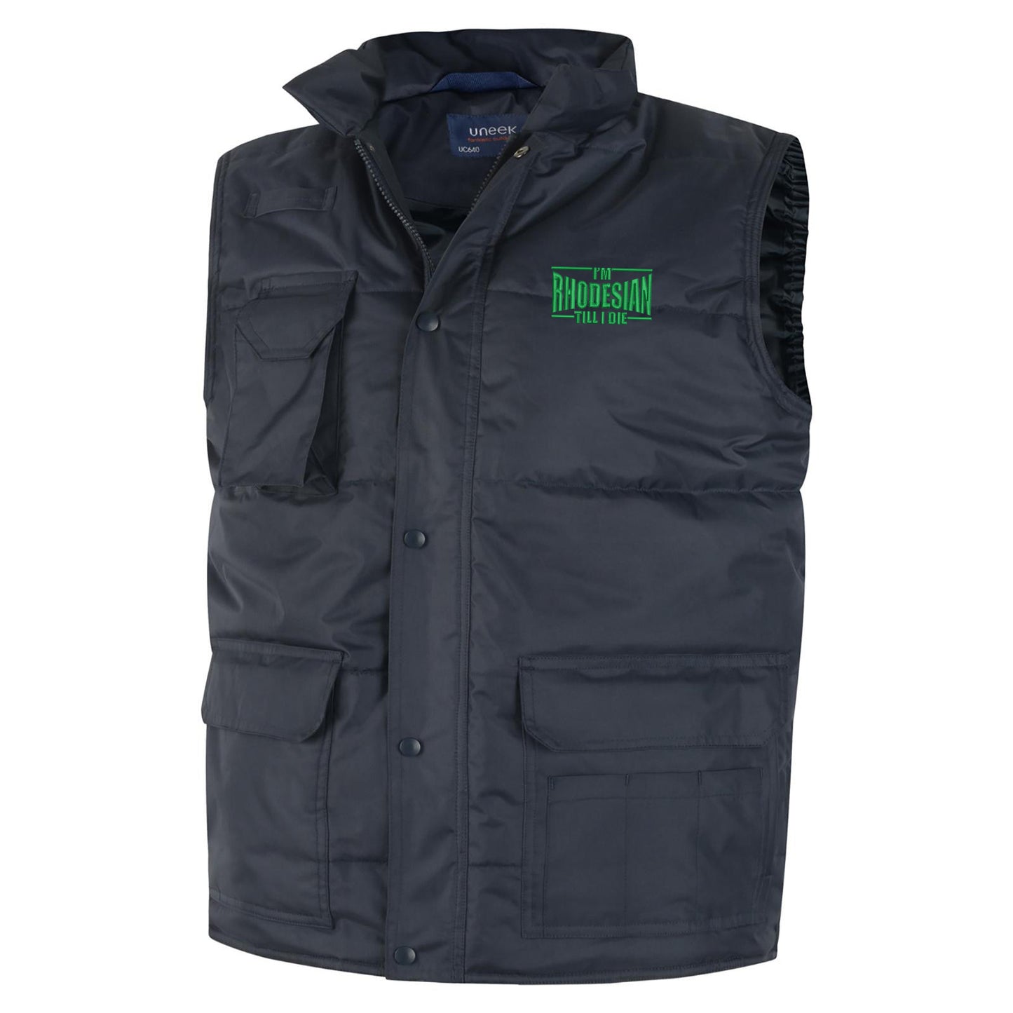 I'm Rhodesian Till I Die Embroidered Super Pro Body Warmer