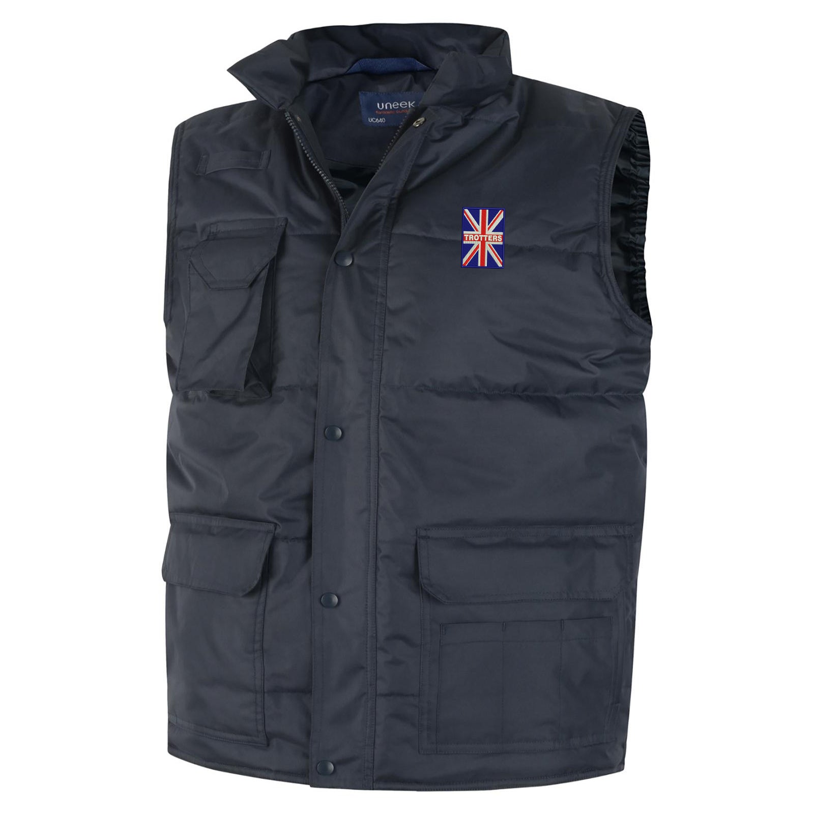 Trotters Union Jack Body Warmer