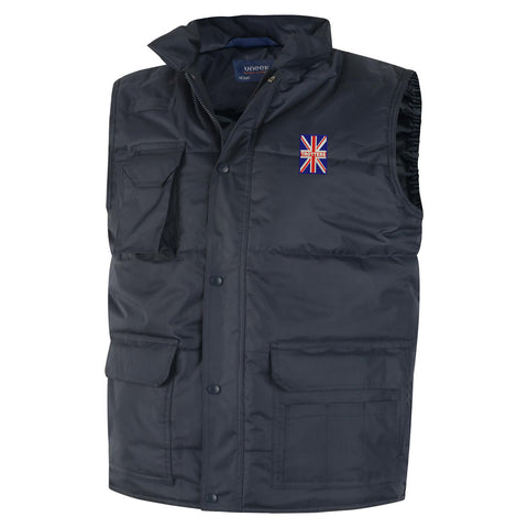 Trotters Union Jack Embroidered Super Pro Body Warmer