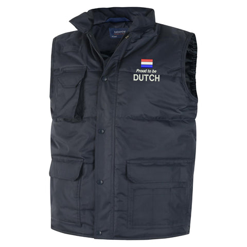 Proud to be Dutch Embroidered Super Pro Body Warmer