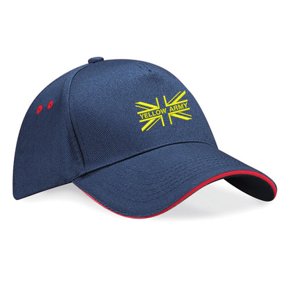 Yellow Army Union Jack Baseball Cap