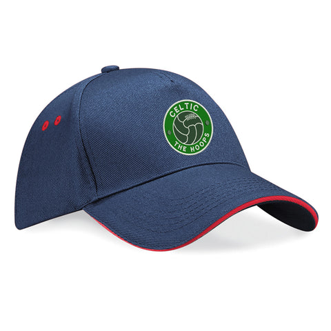 The Hoops Old School Ball Embroidered Baseball Cap