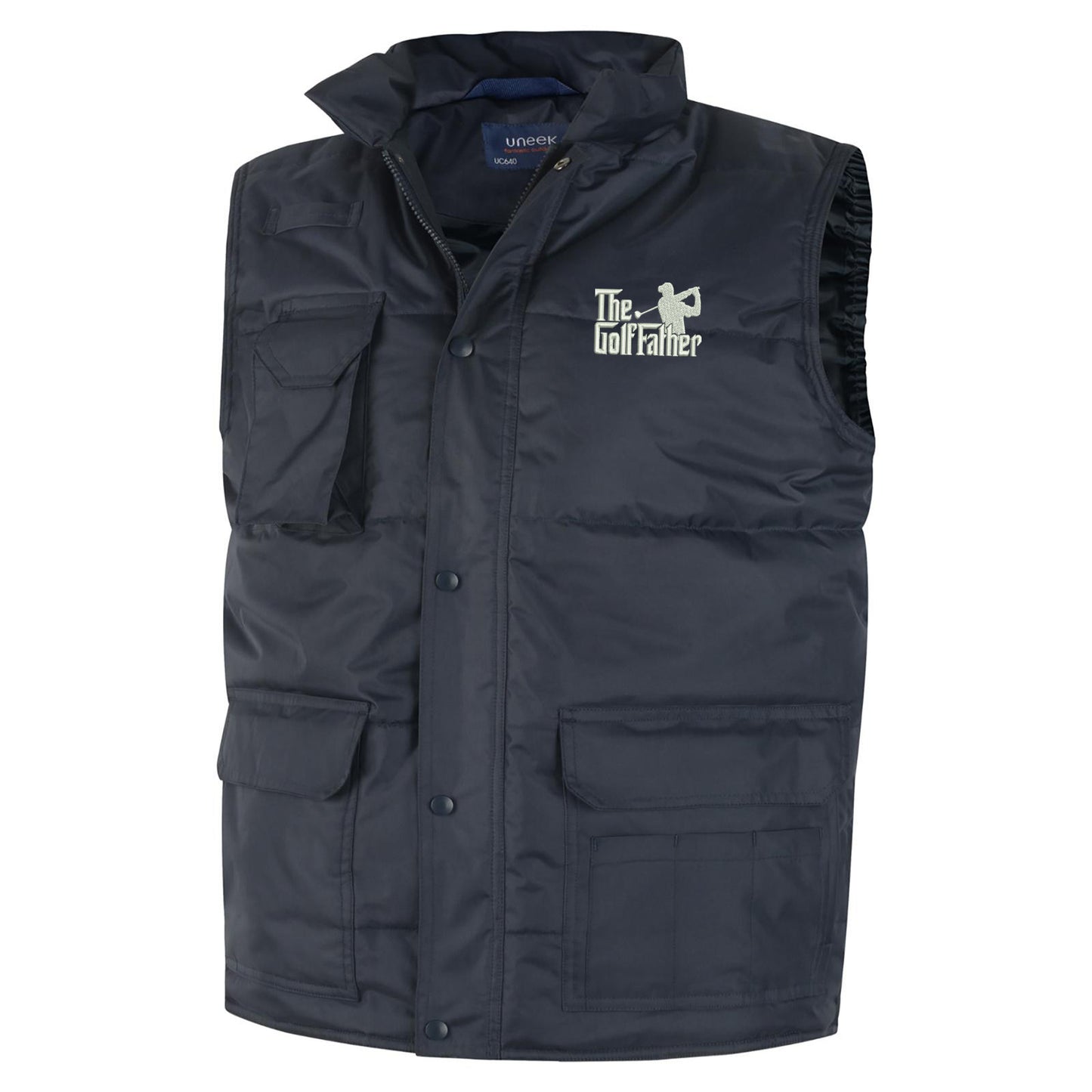 The Golf Father Embroidered Super Pro Body Warmer