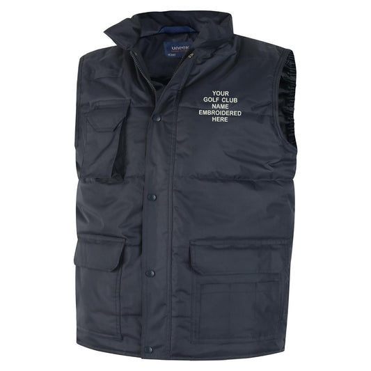 Personalised Golf Club Bodywarmer