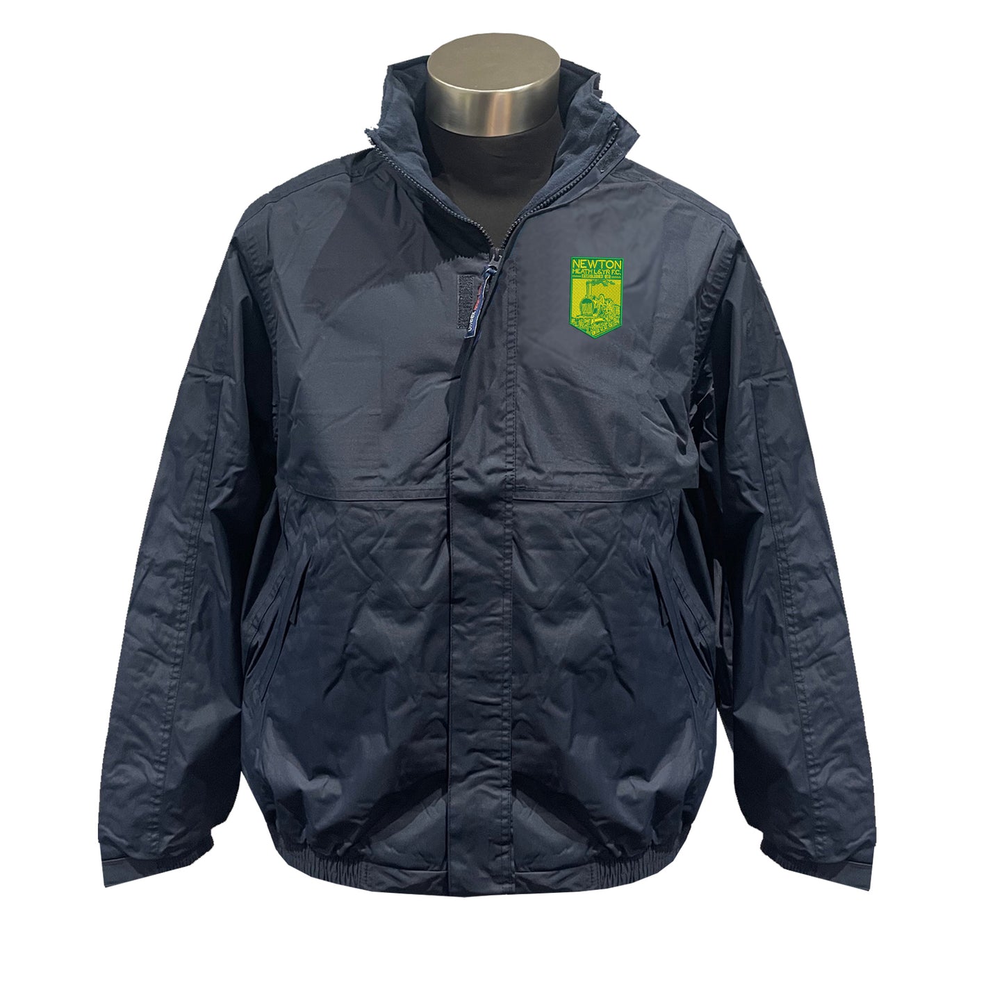 Retro Newton Heath LYR Embroidered Premium Outdoor Jacket