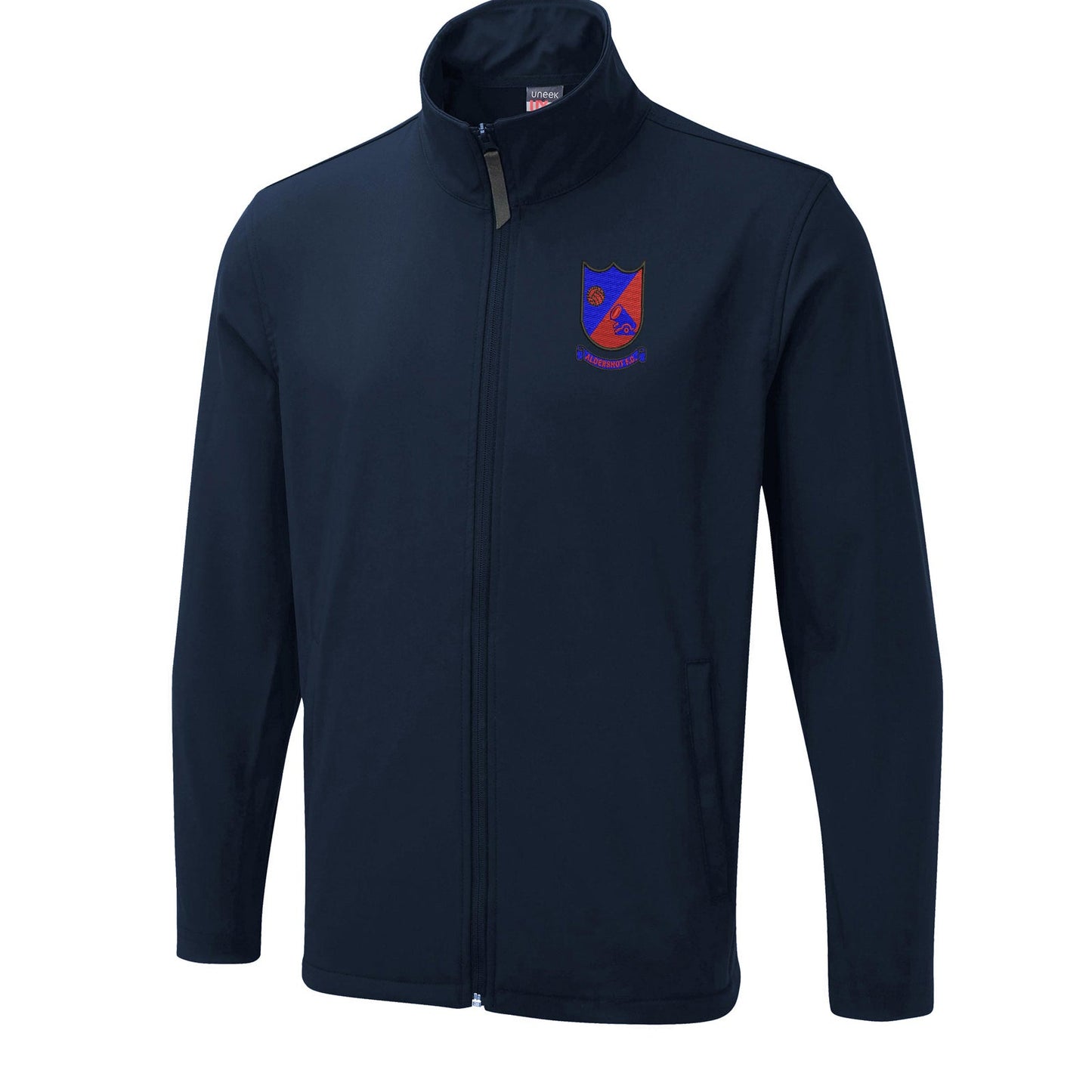 Retro Aldershot 1972 Embroidered Lightweight Soft Shell Jacket