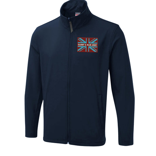 Claret & Blue Army Coloured Union Jack Jacket