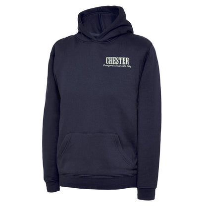 Chester Everyone's Favourite City Embroidered Children's Hoodie