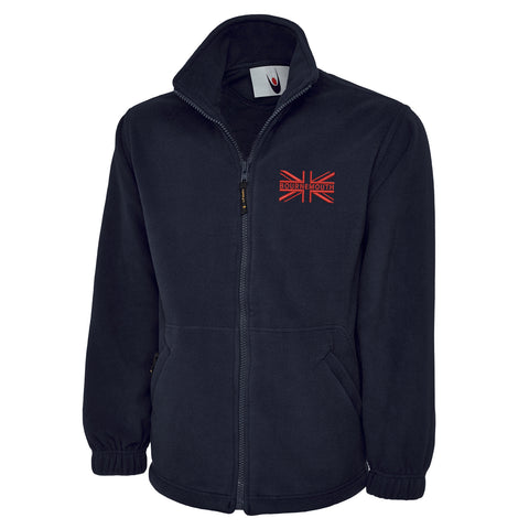 Bournemouth Union Jack Embroidered Premium Fleece Jacket