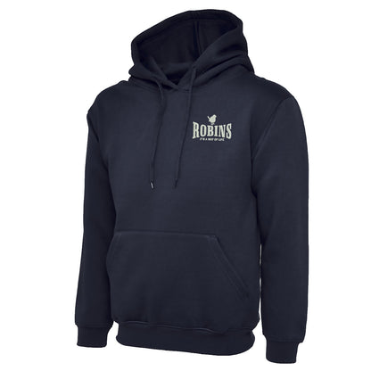 Robins It's a Way of Life Embroidered Classic Hoodie