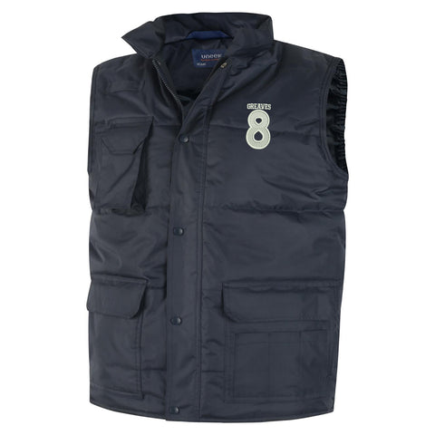 Greaves 8 Embroidered Super Pro Body Warmer