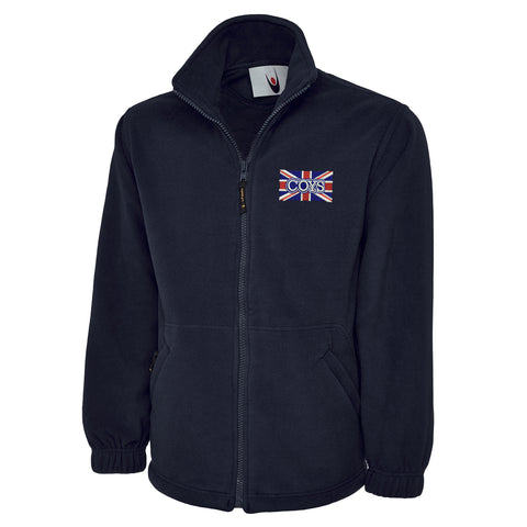 COYS Union Jack Embroidered Premium Fleece Jacket