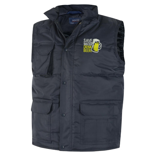 Save Water Drink Beer Body Warmer