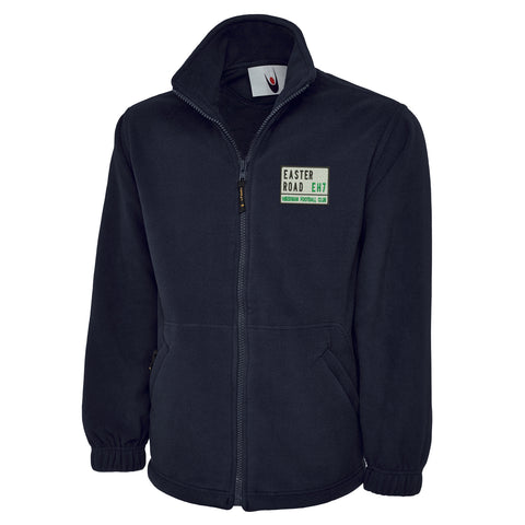 Easter Road EH7 Embroidered Premium Fleece Jacket