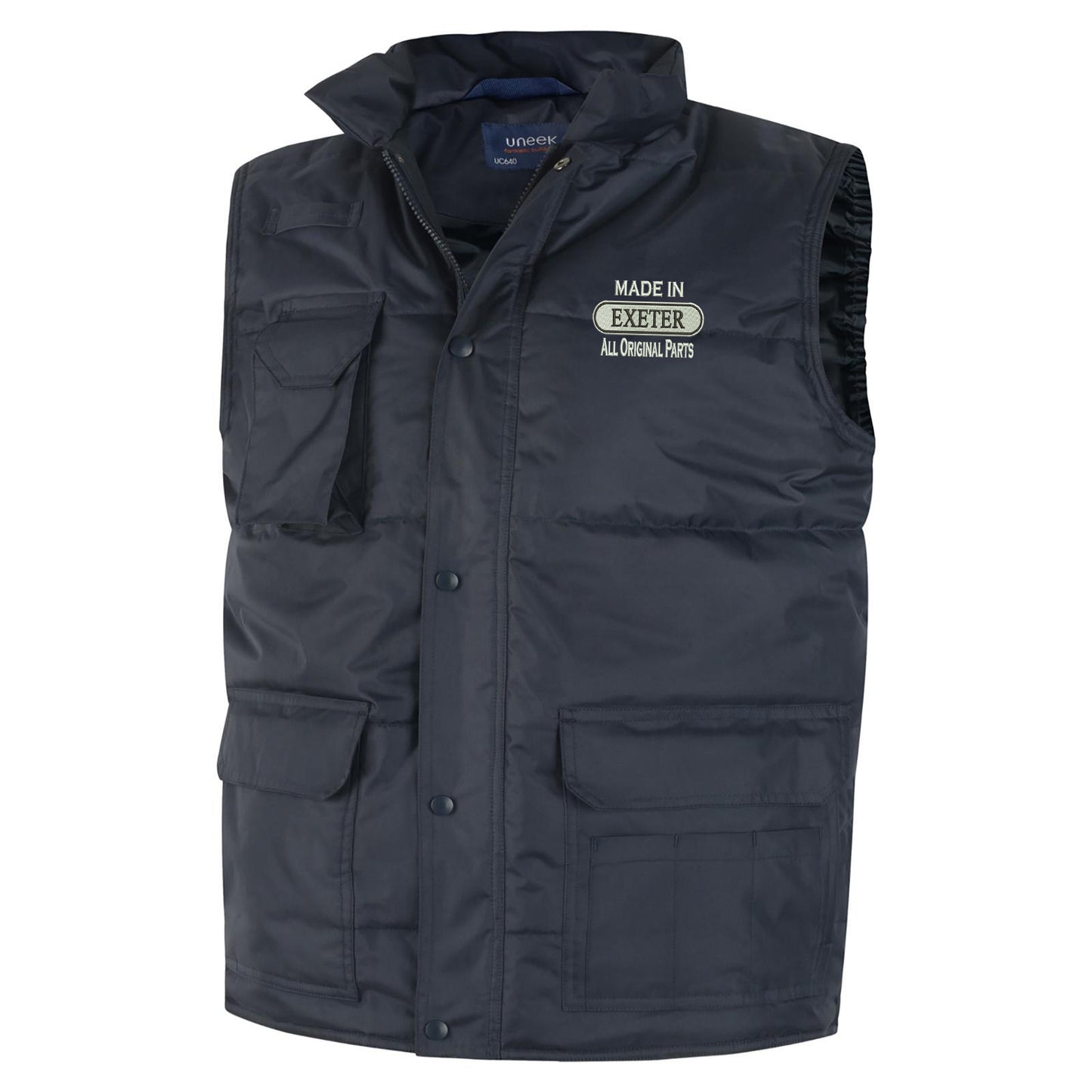 Made in Exeter All Original Parts Body Warmer