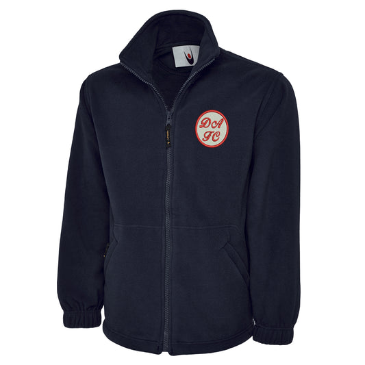 Retro Dunfermline 1971 Embroidered Premium Fleece Jacket