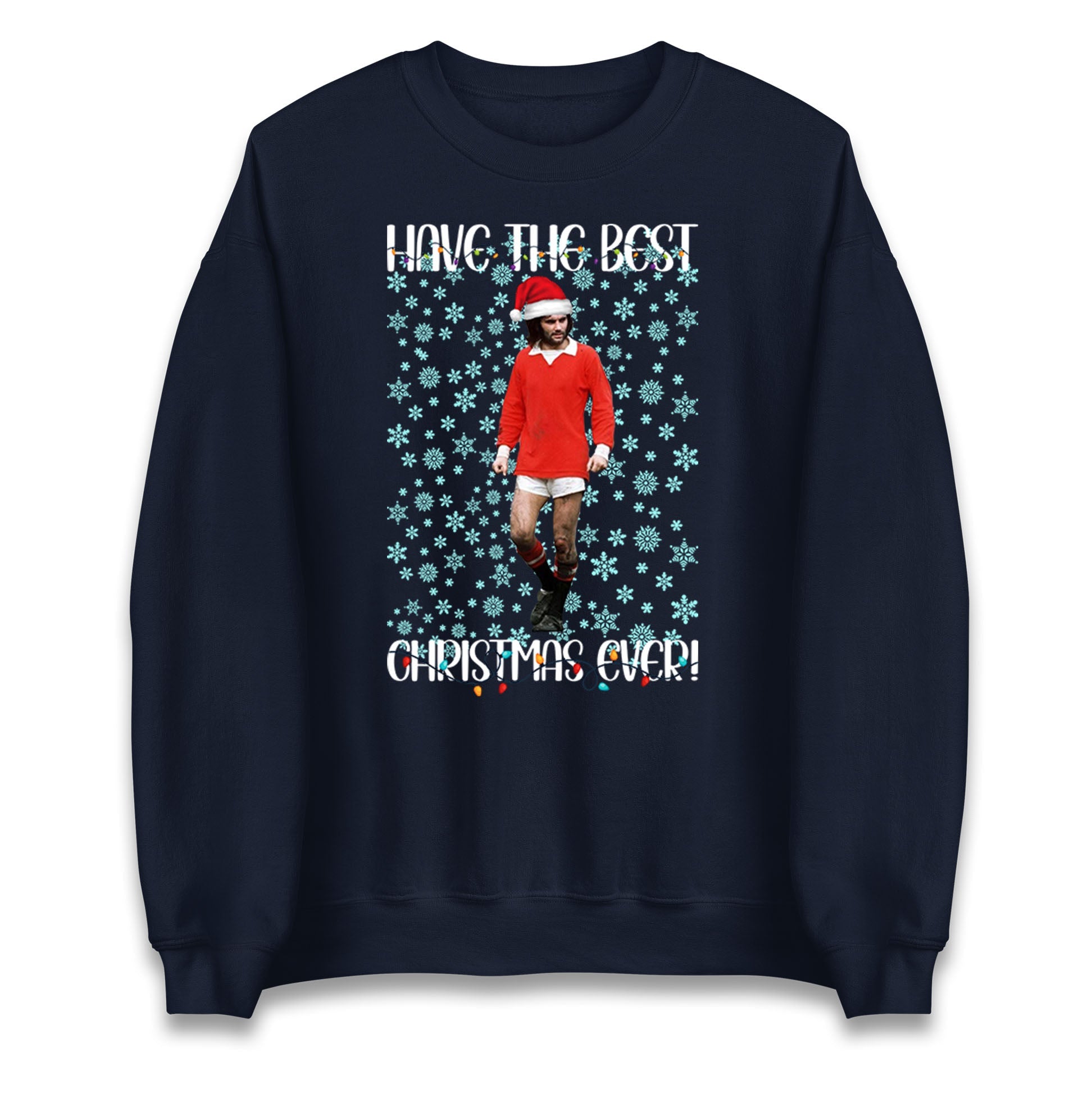 George Best Christmas Jumper