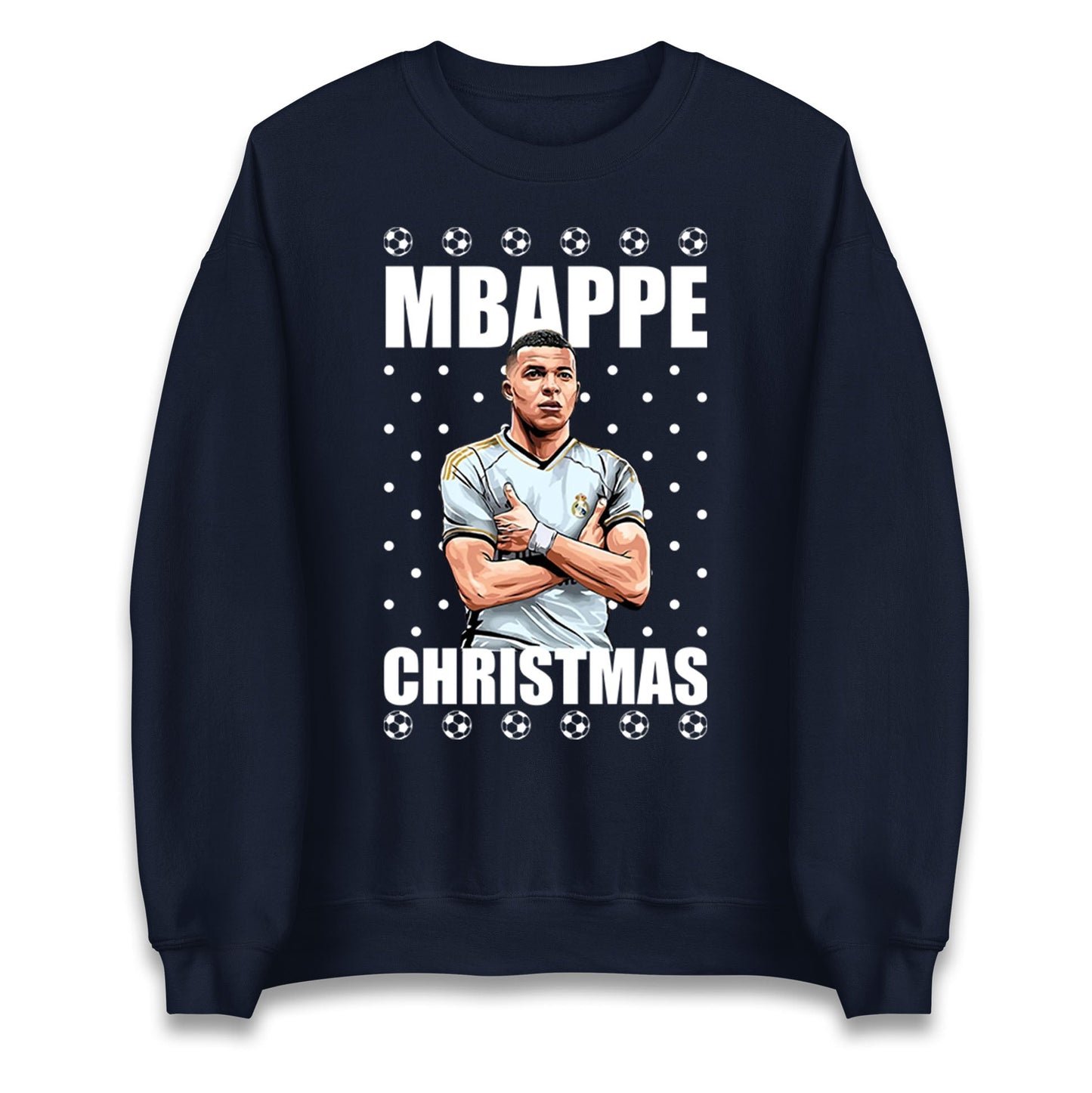 kylian mbappe christmas sweatshirt