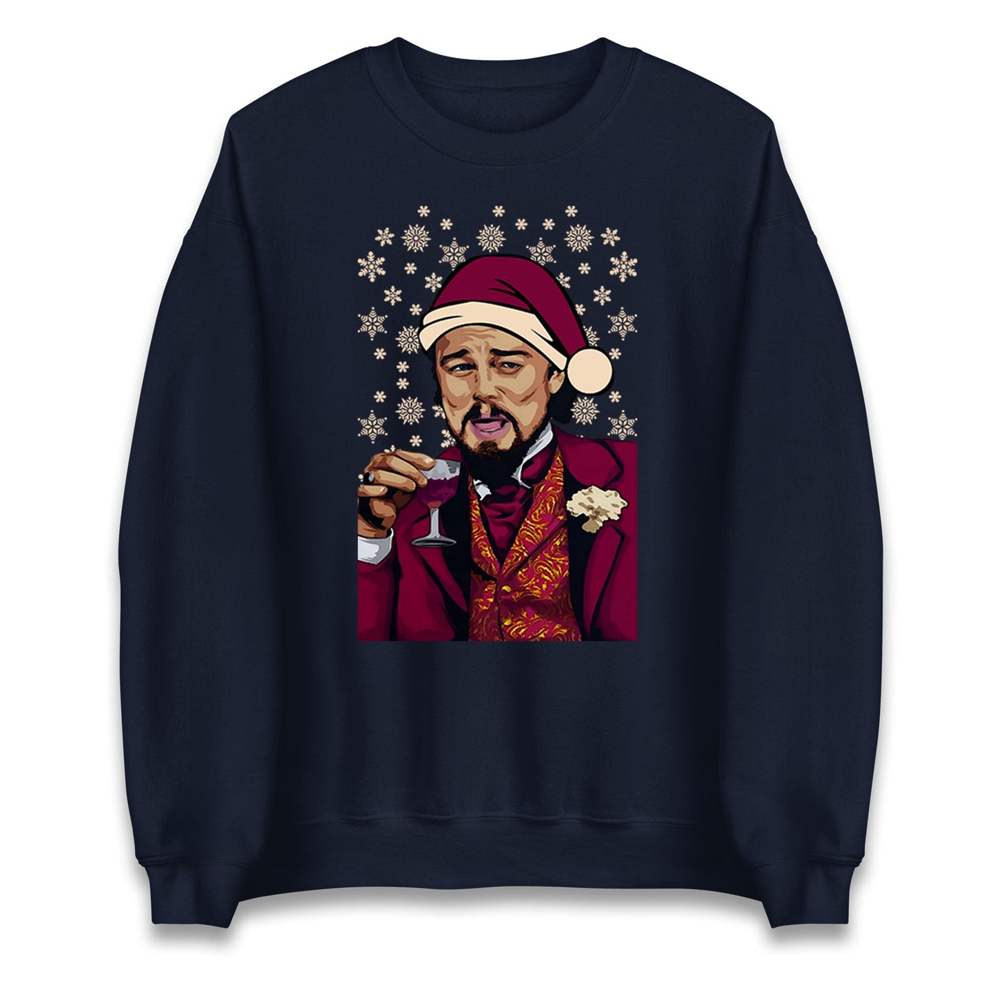 Leonardo DiCaprio Meme Christmas Jumper