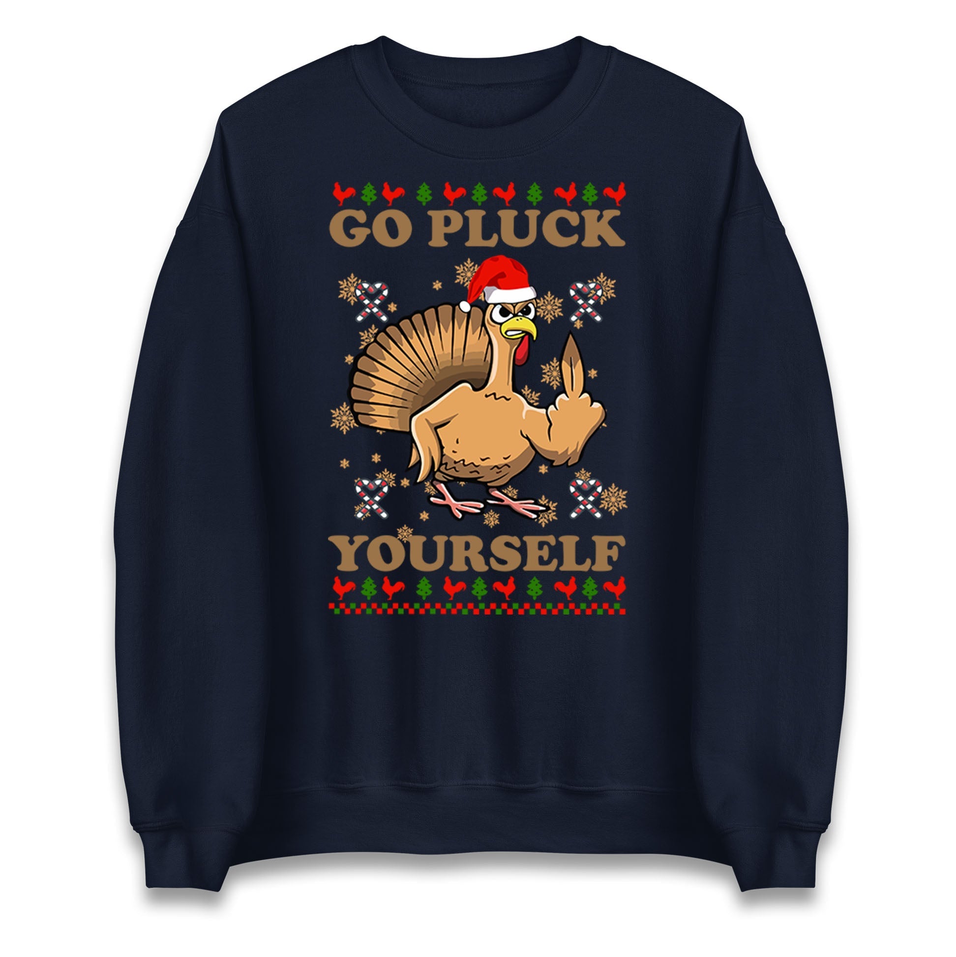 Go Pluck Yourself Christmas Jumper