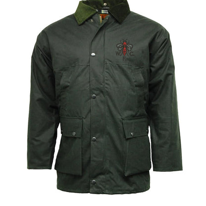 Retro Watford Embroidered 1972 Padded Wax Jacket