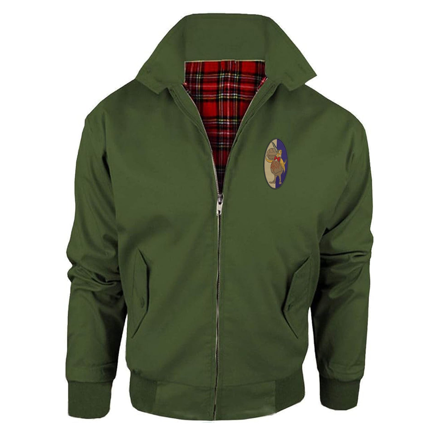 Retro West Brom 1933 Embroidered Classic Harrington Jacket