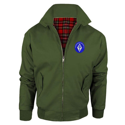 Retro Stockport 1978 Embroidered Classic Harrington Jacket