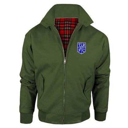 Retro Tranmere 1983 Embroidered Classic Harrington Jacket