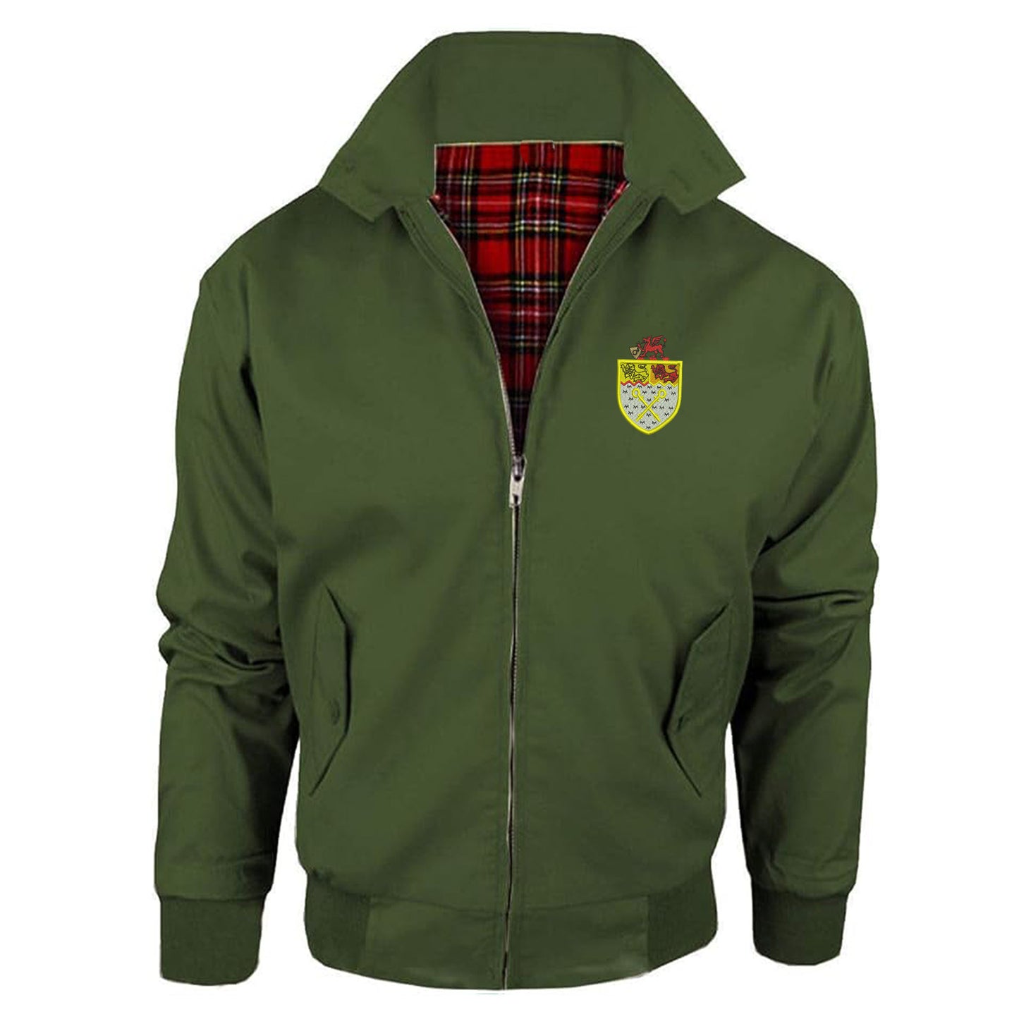 Retro Wrexham 1967 Embroidered Classic Harrington Jacket