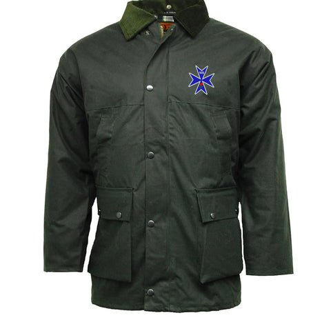 Retro Blackburn 1875 Padded Wax Jacket